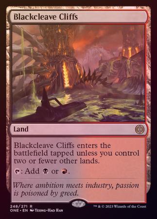 Blackcleave Cliffs 248 271 Foil Blackcleave Cliffs 248 271 Foil