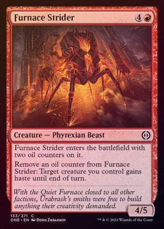 Furnace Strider 133 271 Foil Phyrexia All Will Be One Foil Singles Furnace Strider 133 271 Foil Phyrexia All Will Be One Foil Singles