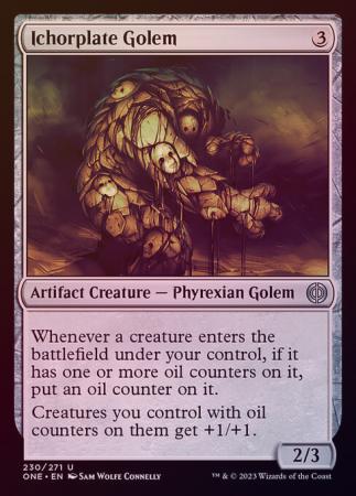 Ichorplate Golem 230 271 Foil Ichorplate Golem 230 271 Foil