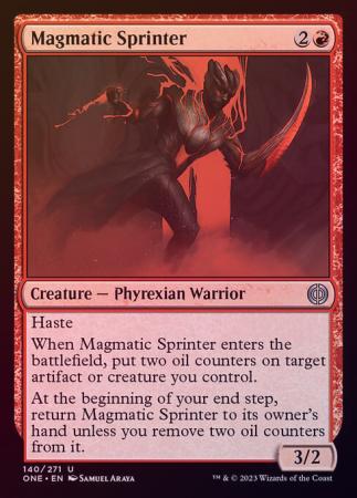 Magmatic Sprinter 140 271 Foil Magmatic Sprinter 140 271 Foil
