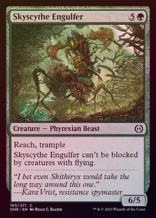 Skyscythe Engulfer 183 271 Foil Phyrexia All Will Be One Foil Singles Skyscythe Engulfer 183 271 Foil Phyrexia All Will Be One Foil Singles
