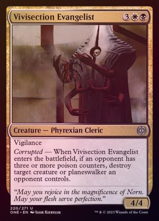 Vivisection Evangelist 220 271 Foil Vivisection Evangelist 220 271 Foil