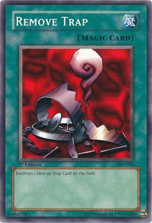 Remove Trap SDP 034 Common 1st Edition Starter Deck Pegasus SDP 1st Edition Singles Remove Trap SDP 034 Common 1st Edition Starter Deck Pegasus SDP 1st Edition Singles