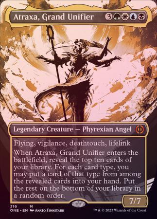 Magic: The Gathering Atraxa, Grand Unifier(Showcase) Foil factory