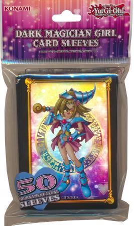  Yugioh Card Sleeves Dark Magician Girl 70 Counts : Toys & Games