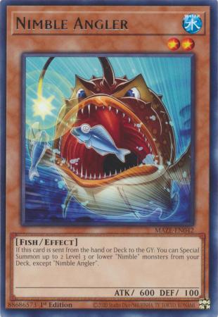 Nimble Angler MAZE EN042 Rare 1st Edition Maze of Memories 1st Edition Singles Nimble Angler MAZE EN042 Rare 1st Edition Maze of Memories 1st Edition Singles