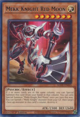 Mekk Knight Red Moon MAZE EN045 Rare 1st Edition Maze of Memories 1st Edition Singles Mekk Knight Red Moon MAZE EN045 Rare 1st Edition Maze of Memories 1st Edition Singles