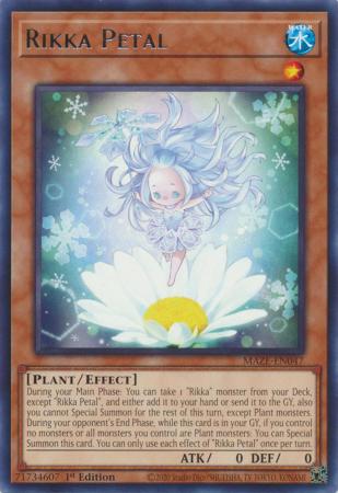 Rikka Petal MAZE EN047 Rare 1st Edition Maze of Memories 1st Edition Singles Rikka Petal MAZE EN047 Rare 1st Edition Maze of Memories 1st Edition Singles