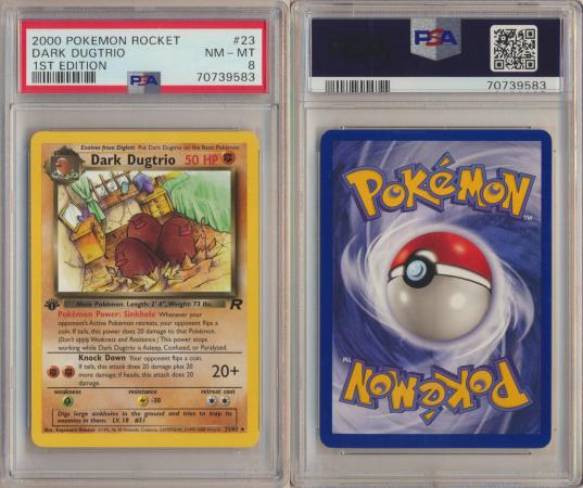 Professionally Graded Pokemon Cards - Troll And Toad