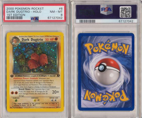 dugtrio - PSA Graded Pokemon Cards - Pokemon - Troll And Toad