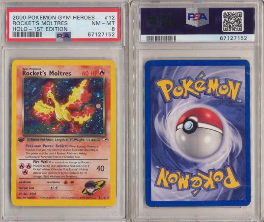 Pokemon Rocket's store Moltres FIRST EDITION