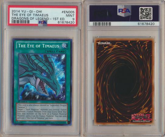 PSA Graded Yugioh Cards - YuGiOh - Troll And Toad