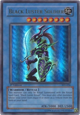 GET Campaign 2023 Black Luster Soldier as a normal card : r/yugiohshowcase