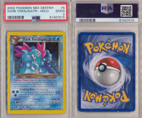 Dark Feraligatr - PSA Graded Pokemon Cards - Pokemon | TrollAndToad