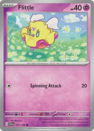 Flittle 101 198 Common Scarlet Violet Base Set Singles Flittle 101 198 Common Scarlet Violet Base Set Singles