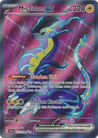 Miraidon Pokemon Card Gold FOR SALE! - PicClick