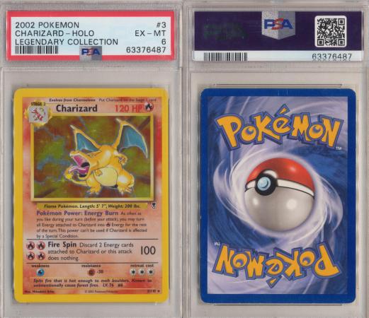 Charizard - Pokemon TCG Legendary Collection 3/110 - RARE - Non-Holo