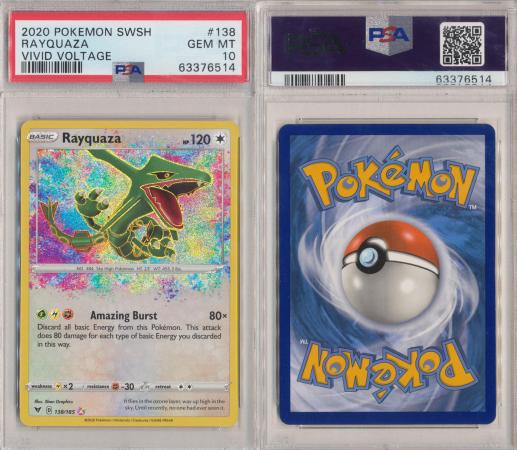 PSA 10 Amazing retailer rare raquaza