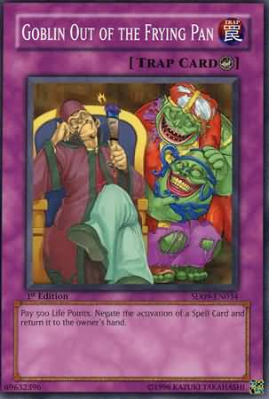Goblin Out of the Frying Pan SD09 EN034 Common 1st Edition Goblin Out of the Frying Pan SD09 EN034 Common 1st Edition
