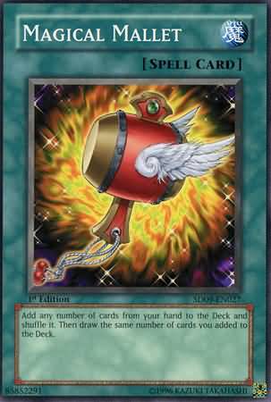 Magical Mallet SD09 EN027 Common 1st Edition Structure Deck Dinosaur s Rage 1st Edition Singles Magical Mallet SD09 EN027 Common 1st Edition Structure Deck Dinosaur s Rage 1st Edition Singles