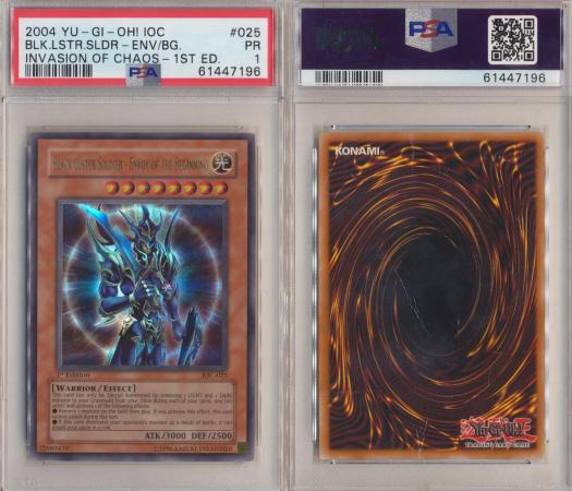 Yu-Gi-Oh! Black Luster Soldier Envoy of the Beginning 1st 2024 Ed Invasion Of Chaos