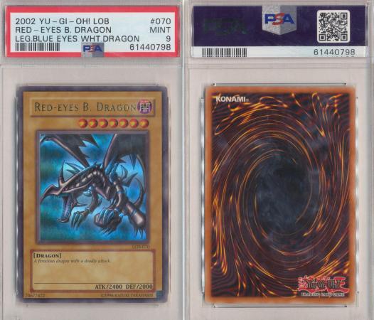 Red Eyes B Dragon All Graded And Non English Trollandtoad 