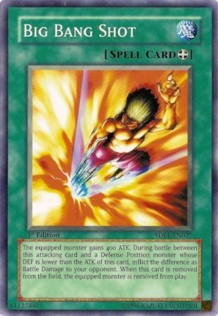 Big Bang Shot SDRL EN027 Common 1st Edition Big Bang Shot SDRL EN027 Common 1st Edition