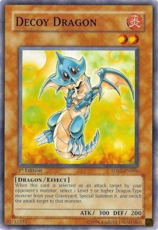 Decoy Dragon SDRL EN004 Common 1st Edition Decoy Dragon SDRL EN004 Common 1st Edition