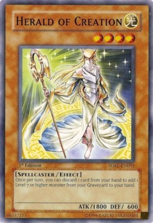 Herald of Creation SDRL EN003 Common 1st Edition Structure Deck Rise of the Dragon Lord 1st Edition Singles Herald of Creation SDRL EN003 Common 1st Edition Structure Deck Rise of the Dragon Lord 1st Edition Singles