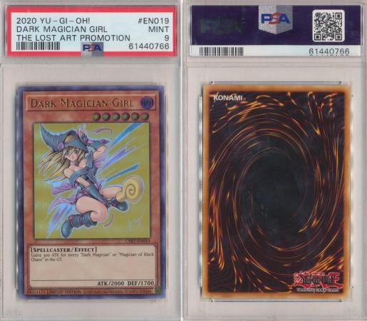 Good Dark Magician Girl Graded Card