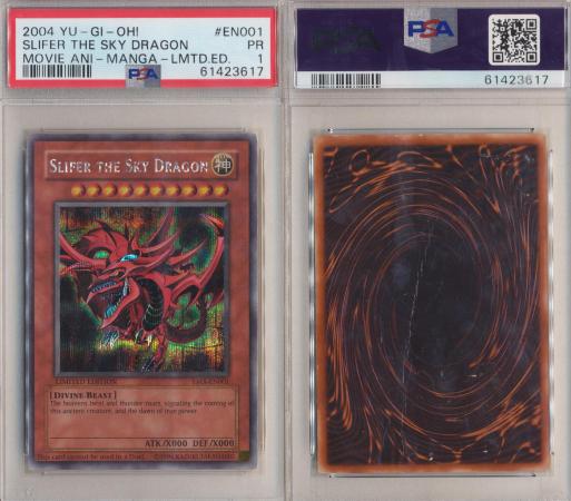 Yugioh factory Slifer the Sky Dragon YMA-EN001