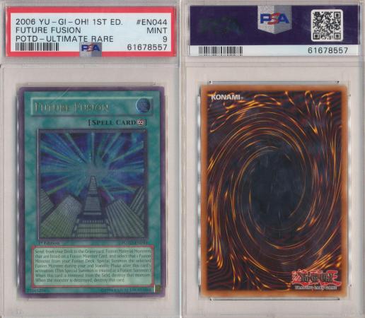 Future fusion ultimate rare cheapest 1st edition yugioh card