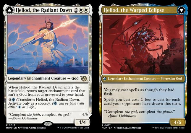 Heliod, the Radiant Dawn // Heliod, the Warped Eclipse 0017