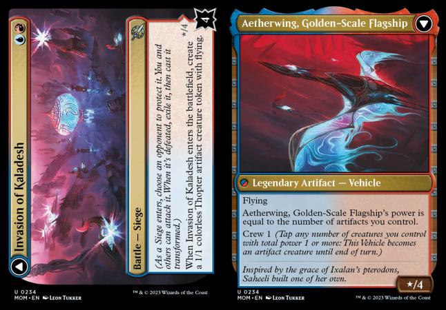 Invasion of Kaladesh // Aetherwing, Golden-Scale Flagship 0234