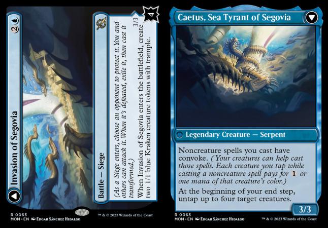 Invasion of Segovia Caetus Sea Tyrant of Segovia 0063 March of the Machine Singles Invasion of Segovia Caetus Sea Tyrant of Segovia 0063 March of the Machine Singles
