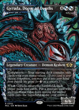 Gyruda Doom of Depths 0042 Showcase March of the Machine Multiverse Legend Singles Gyruda Doom of Depths 0042 Showcase March of the Machine Multiverse Legend Singles