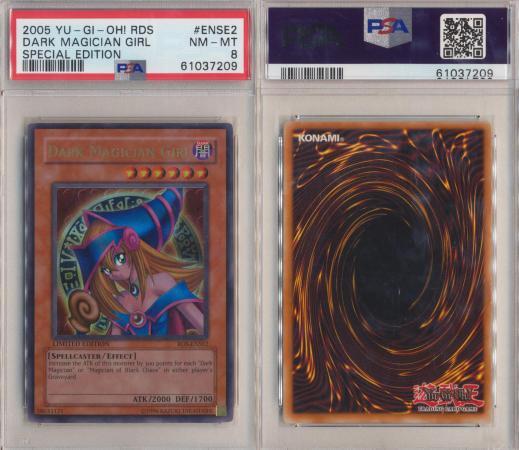 Dark factory Magician Girl Graded Card