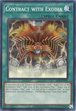 Contract with Exodia DCR EN031 Common Unlimited 25th Reprint Dark Crisis 25th Anniversary Singles Contract with Exodia DCR EN031 Common Unlimited 25th Reprint Dark Crisis 25th Anniversary Singles
