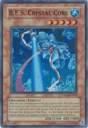 B E S Crystal Core DR04 EN021 Super Rare Dark Revelation 4 DR04 B E S Crystal Core DR04 EN021 Super Rare Dark Revelation 4 DR04