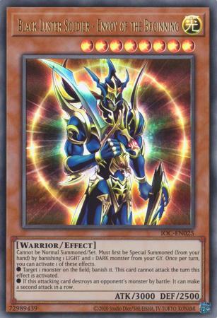 Black Luster Soldier - Envoy of the Beginning Yugioh Special & Deluxe  Editions, Yu-Gi-Oh!