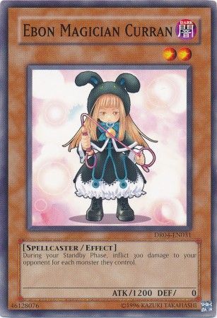 Ebon Magician Curran DR04 EN031 Common Dark Revelation 4 DR04 Ebon Magician Curran DR04 EN031 Common Dark Revelation 4 DR04