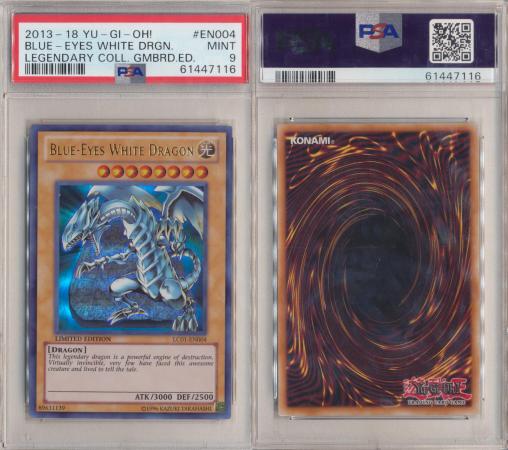 Yugioh Blue Eyes White Dragon PSA 2024 10