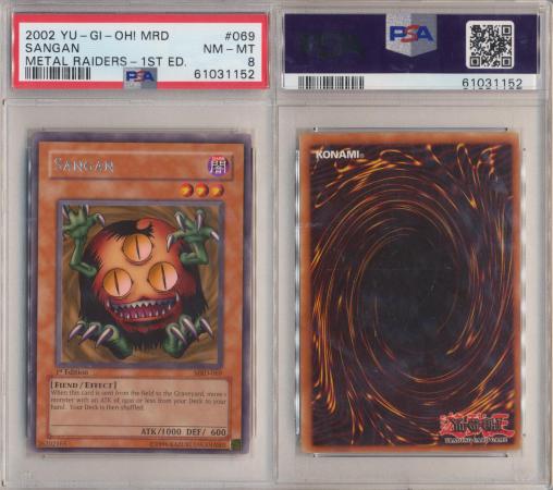 PSA Graded Yugioh Cards - YuGiOh - Troll And Toad