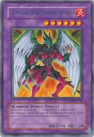 Elemental Hero Phoenix Enforcer - DR04-EN212 - Rare