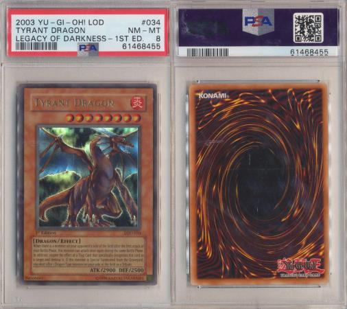 Tyrant Dragon - All Graded & Non-english 