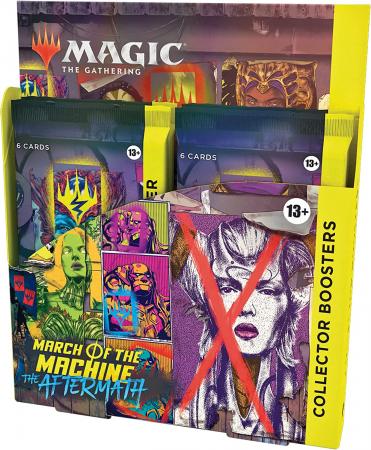 March of the Machine The Aftermath Collector Booster Box MTG March of the Machine The Aftermath Collector Booster Box MTG