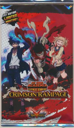 Universus - My purchases Hero Academia - Crimson Rampage - 1st Edition Booster Packs (x10)