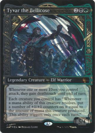 Tyvar the Bellicose 0227 Showcase Halo Foil - Magic | TrollAndToad