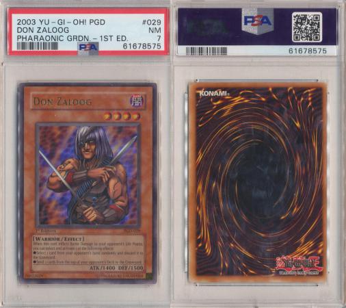 Don Zaloog - PGD-029 - PSA 7 NM - Ultra Rare 1st Edition
