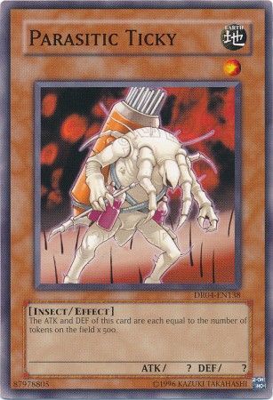 Parasitic Ticky DR04 EN138 Common Dark Revelation 4 DR04 Parasitic Ticky DR04 EN138 Common Dark Revelation 4 DR04